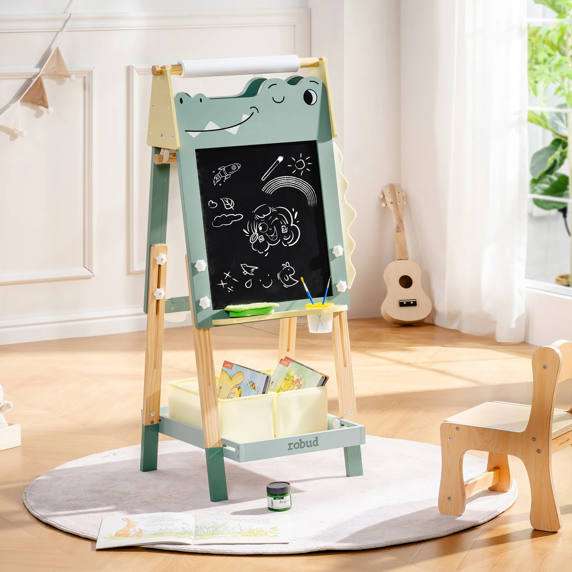 The Zookeeper's Crocodile Art Easel