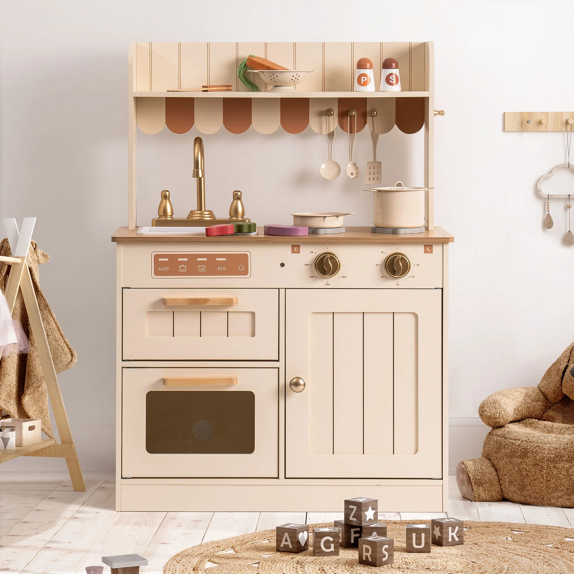 Caramel Cottage Play Kitchen